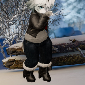【ファーの付け外し可能】　LaceUp Boots 缩略图 13