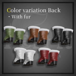 【ファーの付け外し可能】　LaceUp Boots 缩略图 5
