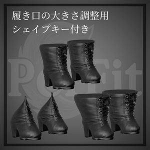 【ファーの付け外し可能】　LaceUp Boots 缩略图 8