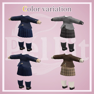 【けもの学園高等部】女子学生服 缩略图 9