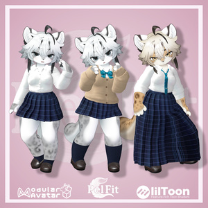 【けもの学園高等部】女子学生服 缩略图 3