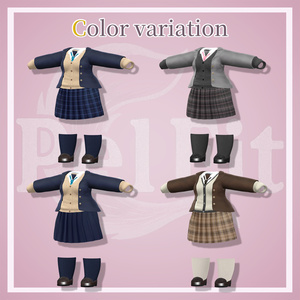 【けもの学園高等部】女子学生服 缩略图 8