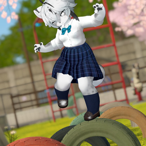 【けもの学園高等部】女子学生服 缩略图 30