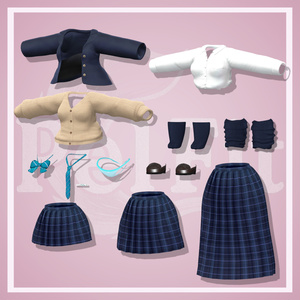 【けもの学園高等部】女子学生服 缩略图 6