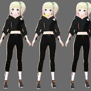 [Free] Techwear Crop Outfit