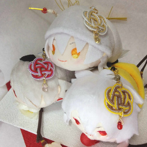 刀剣乱舞 もちマス用 つまみ細工の髪飾り♪ - papiko_no_kachan - BOOTH