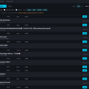 VRChat Public Instance Search Tool