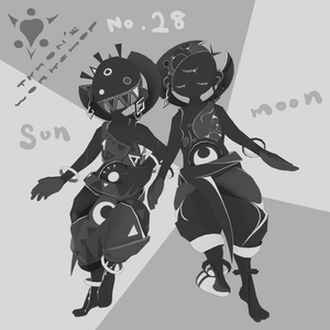 No.28 moon&sun