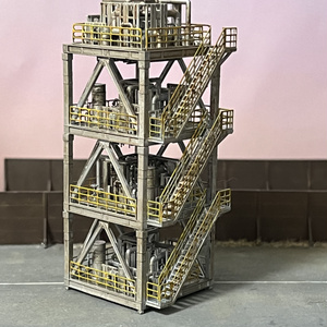 1/150 四段プラント　塗装済完成品