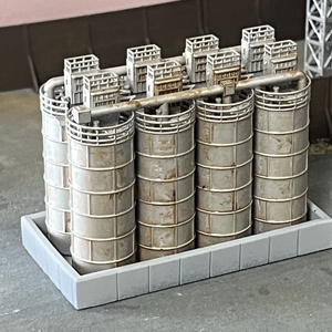 1/150 タンク設備　塗装済み完成品