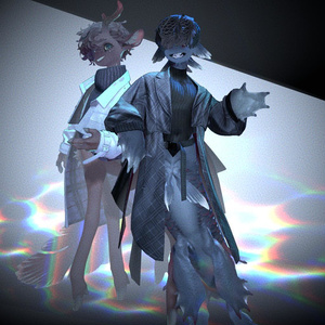 【3D model】シンカイヒトウオ【VRChat avatar】 缩略图 5