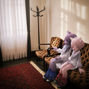 【VRChat向け3Dモデル】Lily -リリー-【VRM】 缩略图 8