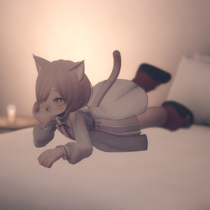 【VRChat向け3Dモデル】Lily -リリー-【VRM】 缩略图 6
