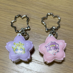 【4/25迄】[残少]「ワタル」さくらマカロンキーホルダー