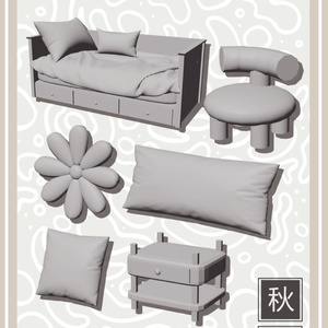 Aki Furniture Set 缩略图 2