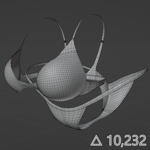 [VRC] Cute Lace Lingerie - 6 avatar support 缩略图 10
