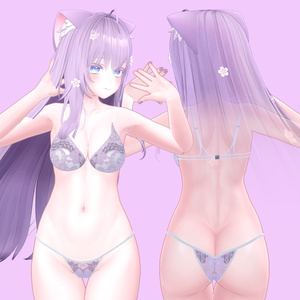 [VRC] Cute Lace Lingerie - 6 avatar support 缩略图 6