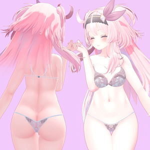 [VRC] Cute Lace Lingerie - 6 avatar support 缩略图 8