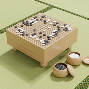 3DCG_囲碁セット