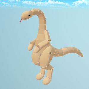 Vrchat wooden snake avatar
