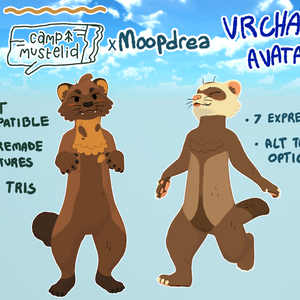 Mustelid Vrchat Avatar
