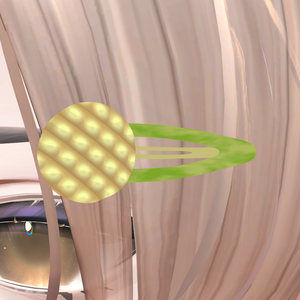 メロンパンのヘアピン（おまけ付）