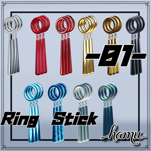 -01- [Ring Stick Earrings]