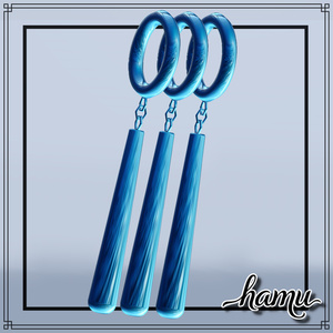 [無料/Free]-01-　[Ring Stick Earrings] 缩略图 9