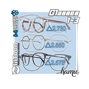 Simple Glasses　1～3