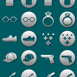Menu Icons basic set【VRC想定】メニュー用アイコン ベーシックセット