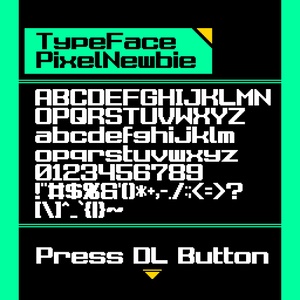 [FONT]Pixel Newbie