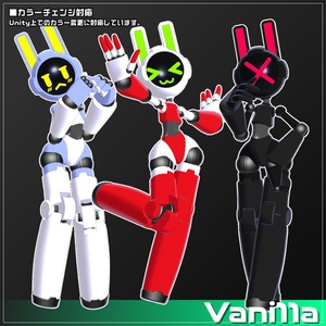 【オリジナル3Dモデル】Vani11a【VRChat想定】 缩略图 3