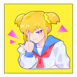 まんじゅう様専用　ポプ子アイコン