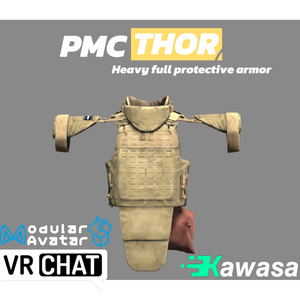 【VRC】Realistic THOR heavy full protection armor