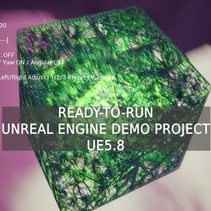 CineReactiveDemo UE5.8｜音反応カメラ＆ビジュアル制御デモプロジェクト