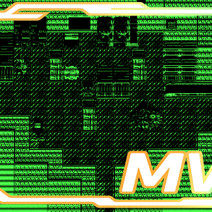 レトロPCモニター風エフェクト　【RPGツクールMV用】