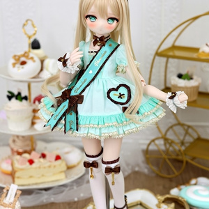カカ星球】【7-8, 8.5-9inch】ドールウィッグ ツインテール