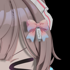 VRChat decorative bow name tag/vrchat装饰蝴蝶结名牌