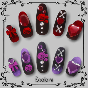 Gothic Rose Nail 缩略图 2