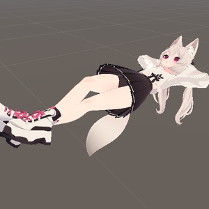 【Unity/VRChat】Animation of resting on the ground