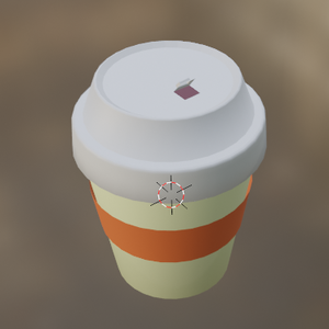 紙コップに入ったコーヒー