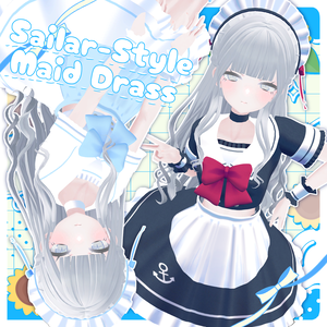 【ゾメちゃん用】Sailor-StyleMaidDress