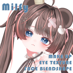 【Milfy ミルフィ】MAKEUP(FACE+BODY) & EYE & Face Blendshape