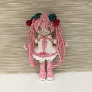 初音ミク　あみぐるみ　桜ミク　④