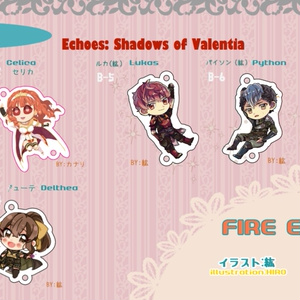 ファイアーエムブレム Echoes アクリルチャーム charms