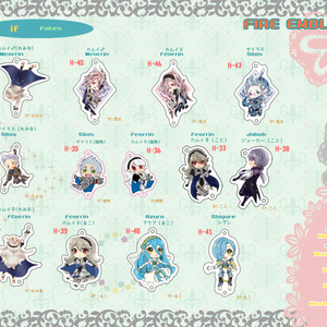 FE 連結アクリルチャーム　charms if(fates) etc.