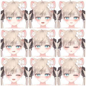 [マヌカ/manuka] makeup+blendshape 缩略图 4