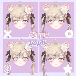 [5 avatar] cream eye texture 缩略图 9