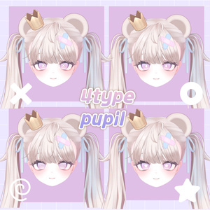 [5 avatar] cream eye texture 缩略图 7