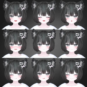 [ぷまちゃん/Pmma] blendshape&eye 缩略图 2